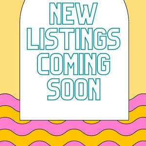 New items dropping soon!